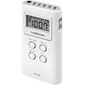 Sangean DT-120 AM/FM Pocket Radio; White