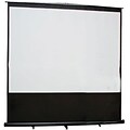 Elite Screens™ Reflexion Series 100 Pull Up Tabletop Portable Projector Screen; 16:9; Black Casing