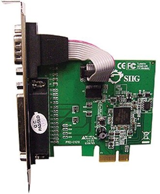 Siig® JJ-E00011-S3 PCIe Serial/Parallel Adapter