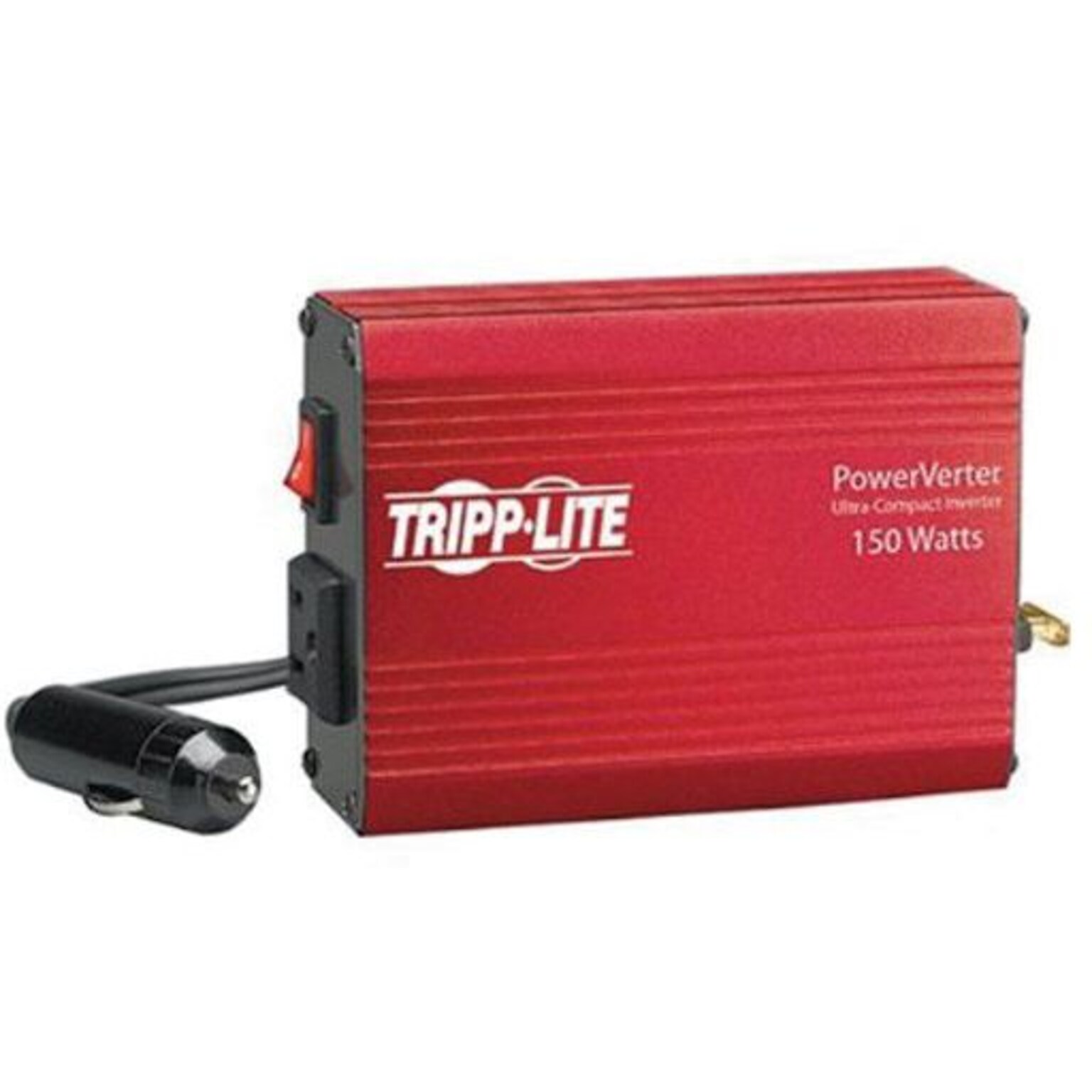 Tripp Lite PowerVerter® 150 W Ultra-Compact Inverter; 12 VDC Input; 120 VAC Output; 1 Outlet