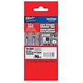 Brother® TZE Extra Strength Adhesive Label Tape; 0.7(W) x 26.2(L); Matte Silver