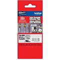 Brother® TZE Extra Strength Adhesive Label Tape; 0.94(W) x 26.2(L); Matte Silver