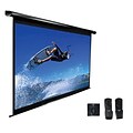 Elite Screens™ VMAX2 Series 84 Electric Wall and Ceiling Projector Screen; 16:9; Black Casing