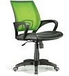 Lumisource Leatherette Mid Back Officer Chair; Green