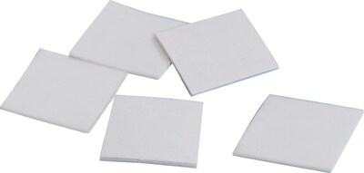 Tape Logic™ 1 x 1 Removable Double Coated Foam Square, White, 648 Rolls
