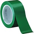 3M™ 2 x 36 yds. Solid Vinyl Safety Tape 471, Green,  3/Pack