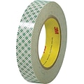 3M™ 3/4 x 36 yds. Double Sided Masking Tape 410M, Natural, 3 Rolls