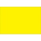 Tape Logic 5" x 7" Rectangle Inventory Label, Fluorescent Yellow, 500/Roll