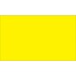 Tape Logic 6" x 4" Rectangle Inventory Label, Fluorescent Yellow, 500/Roll