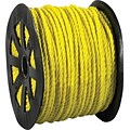 BOX Partners  1150 lbs. Twisted Polypropylene Rope, Yellow, 600