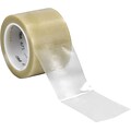 3M 3 x 36 yds. Solid Vinyl Safety Tape 471, Clear, 12/Case (T968471C)