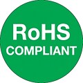 Tape Logic™ RoHS Compliant Regulated Label, 1(Dia)