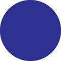 Tape Logic 1/2 Circle Inventory Label, Dark Blue, 500/Roll