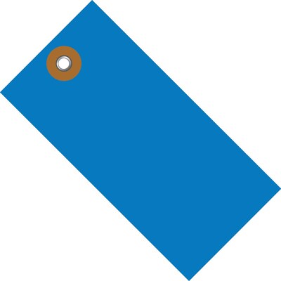 Tyvek® 4 1/4 x 2 1/8 Shipping Tag, Blue, 100/Case