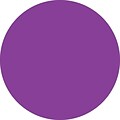 Tape Logic 1 1/2 Circle Inventory Label, Purple, 500/Roll