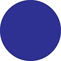 Tape Logic 2 Circle Inventory Label, Dark Blue, 500/Roll