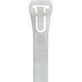 BOX Partners  50 lbs. Releasable Cable Tie, 10(L),  Natural, 1000/Case