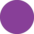 Tape Logic 3/4 Circle Inventory Label, Purple, 500/Roll