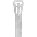 BOX Partners  50 lbs. Releasable Cable Tie, 8(L),  Natural, 1000/Case