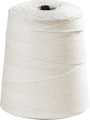 Partners Brand Cotton Twine, 4200 ft., White (TWC420)