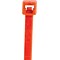 BOX Partners  50 lbs. Cable Tie, 11(L),  Fluorescent Red, 1000/Case