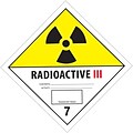 Tape Logic™ Radioactive II D.O.T. Hazard Label, 4 x 4
