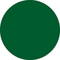 Tape Logic 2 Circle Inventory Label, Green, 500/Roll