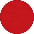 Tape Logic 2 Circle Inventory Label, Red, 500/Roll