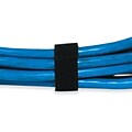 Velcro Self-Grip Reusable 1 x 12 Straps Hook & Loop Fastener, Black (VEL181)
