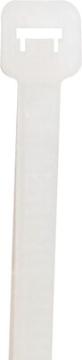 BOX Partners  50 lbs. Cable Tie, 11(L),  Natural, 1000/Case