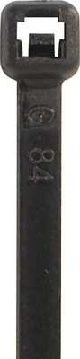 BOX Partners  50 lbs. UV Cable Tie, 12(L),  Black, 1000/Case