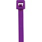 BOX Partners  40 lbs. Cable Tie, 8"(L),  Purple, 1000/Case