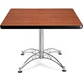 OFM 29 1/2 x 42 1/4 x 42 1/4 Square Laminate Multi-Purpose Table, Cherry