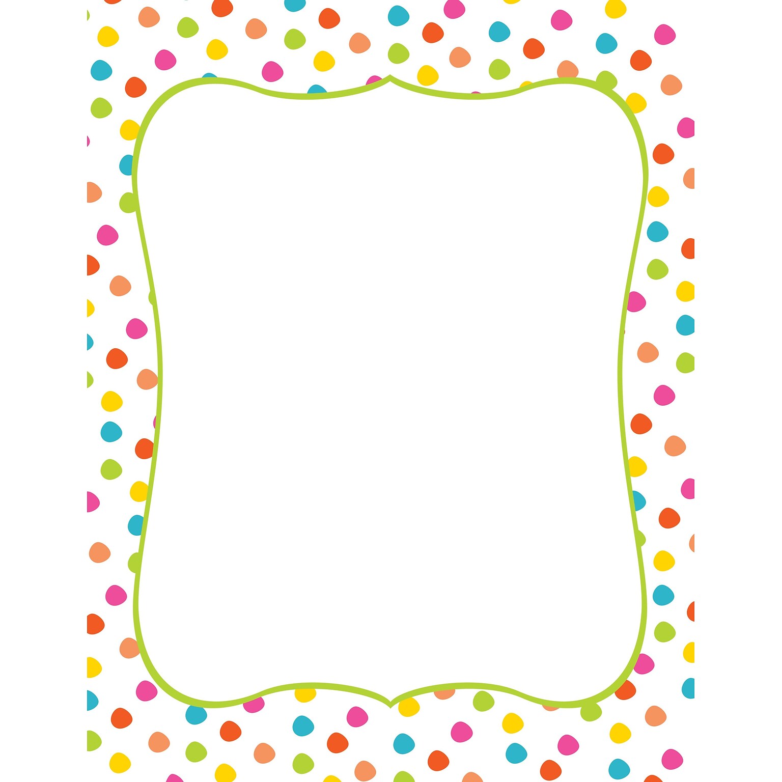 Great Papers® Circus Dots Letterhead, 80/Pack