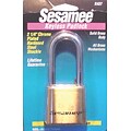 Sesamee® K0437 Keyless Padlock, Brass