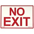 Jessup® Glow In The Dark No Exit Sign, 14(L) x 10(W)