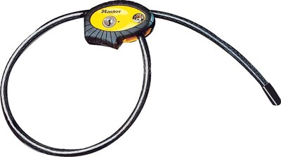 Master Lock® Python™ 8413DPF Aluminum Alloy Adjustable Locking Cable