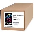 Magiclee/Magic DMVB15 36 x 75 Coated Matte Scrim Outdoor/Indoor Banner, White, Roll