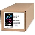 Magiclee/Magic DMVLA5 44 x 40 Coated Matte Pressure Sensitive Calendered Vinyl, White, Roll