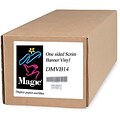 Magiclee/Magic DMVB14 24 x 40 Vinyl One-Sided Scrim Banner, White, Roll