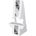 Blanks/USA® 6 Tall 36 Point SBS Board Easel, White, 10/Pack, Double Wing Type