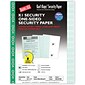Blanks USA Kan't Kopy 8.5" x 11" Security Paper, 60 lbs., Green, 250 Sheets/Pack (KK12A1VGR)
