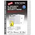 Blanks/USA® Kant Kopy® 8 1/2 x 11 60 lbs. K1 Features Box Security Paper, Void Gray, 500/Pack