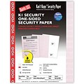 Blanks/USA® Kant Kopy® 8 1/2 x 11 60 lbs. K1 Security Paper, Void Red, 500/Pack