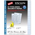 Blanks USA Kant Kopy 8.5 x 11 Security Paper, 60 lbs., Blue, 500 Sheets/Ream (KK15A2VBL)