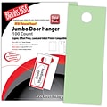 Blanks/USA® 4 1/4 x 11 67 lbs. Digital Bristol Cover Door Hanger, Gray, 50/Pack
