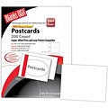 Blanks/USA® 5 1/2 x 4 1/4 80 lbs. Matte Digital Postcard, White, 50/Pack