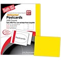 Blanks/USA® Timberline Digital Postcard, 5 1/2 x 4 1/4, Sunfish Yellow, 50/Pack