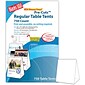 Blanks/USA® 3.67" x 3 1/8" x 5 3/8" 80 lbs. Digital Table Tent, White, 750/Pack
