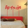 RoomMates Mia & Co Flair Peel and Stick Transfer Wall Decal, Red